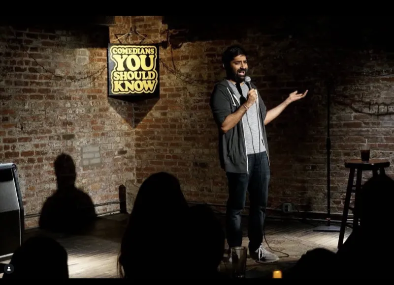 Choksi performing at Comedians You Should Know