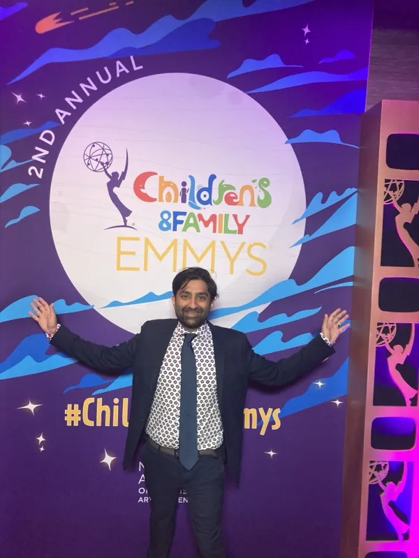 Choksi at the Children&rsquo;s & Family Emmys